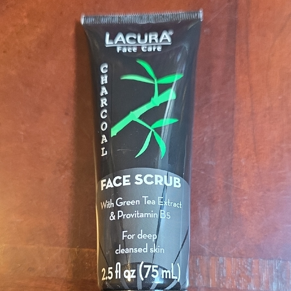 Charcoal Face Scrub - Black